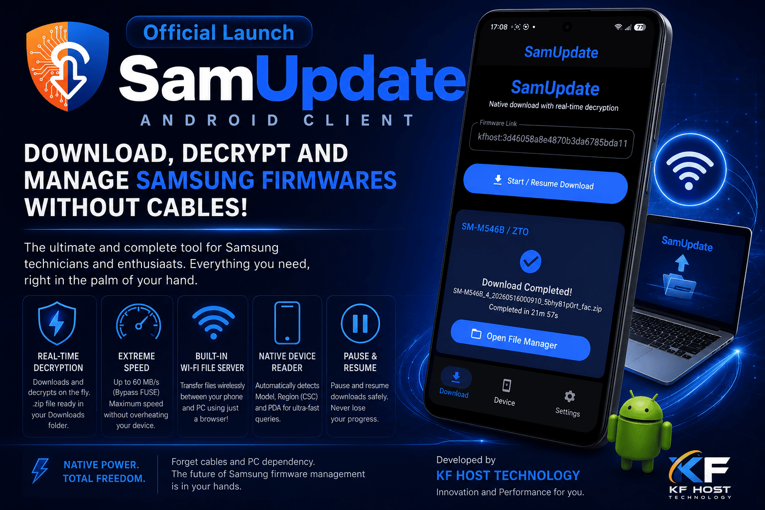 Official Release: SamUpdate Client for Android